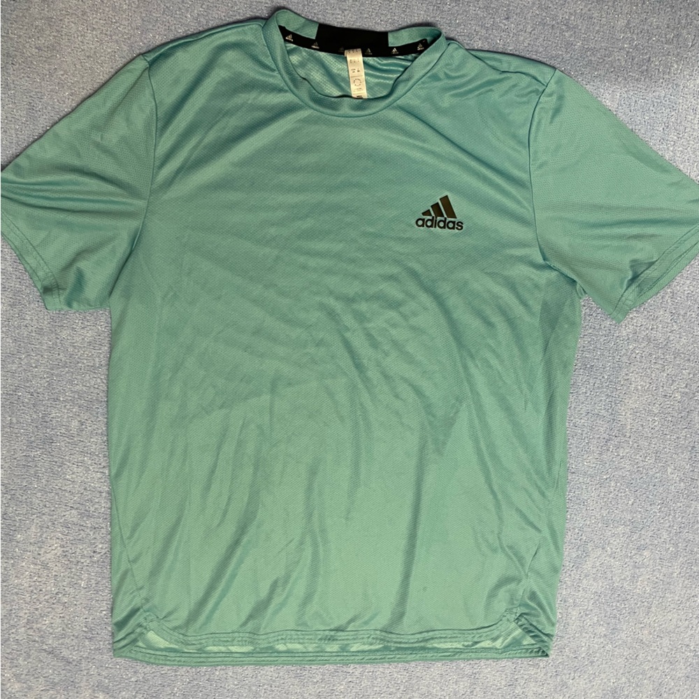 adidas Men’s Short Sleeve Tee in Teal